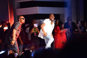 OLAMIDE AND DAVIDO PERFORMING ON STAGE